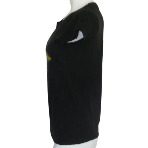 PINK FLOYD Tshirt, Junior Ladies L, Dark Side of the Moon, SS, Black, Womens cut - Picture 5 of 8
